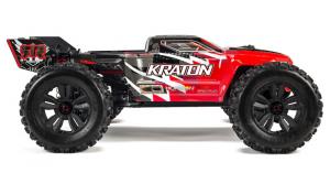 Voiture 1/8 KRATON 6S V5 4WD BLX Speed Monster Truck avec Spektrum Firma RTR, rouge