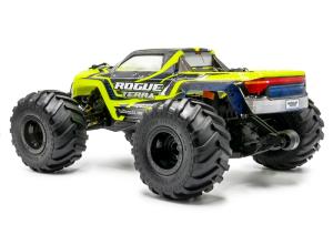 ROGUE TERRA Brushed jaune RTR + accus lipo + chargeur