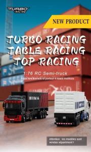 Camion Turbo Racing 1/76ème Noir