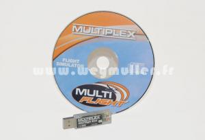 Simulateur MULTIFLIGHT PLUS CD + stick