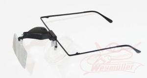 Lunette loupe avec éclairage LED