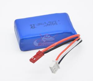 Pack accus Lipo 7.4V 1100mA