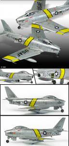 P-47D & F-86E Gabreski 1/72