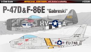 P-47D & F-86E Gabreski 1/72