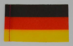 Pavillon Allemagne. 40 x 60 mm. 6 pièces