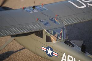 Cessna L19 Bird Dog vert ARF 1,73m