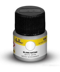 Peinture Heller acrylique 12ml. Blanc satiné 130