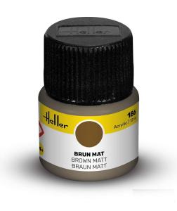 Peinture Heller acrylique 12ml. Brun 186