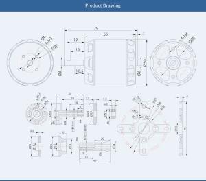 Moteur T-Motor AT4130-300