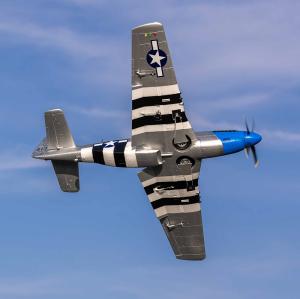 P-51D Mustang 1.2m BNF Basic avec AS3X et SAFE Select