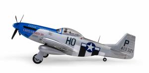 P-51D Mustang 1.2m BNF Basic avec AS3X et SAFE Select