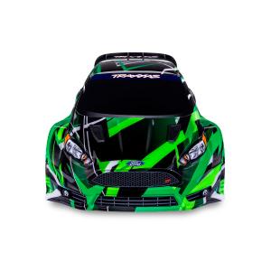 FORD FIESTA RALLY VXL BRUSHLESS CLIPLESS sans accus et sans chargeur. Verte