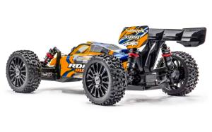 ROGUE Buggy 1/8 Brushless Orange - PACK accus et chargeur