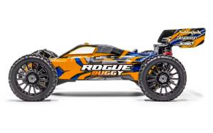 ROGUE Buggy 1/8 Brushless Orange - PACK accus et chargeur