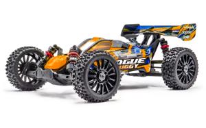 ROGUE Buggy 1/8 Brushless Orange - PACK accus et chargeur