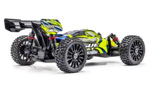 ROGUE Buggy 1/8 Brushless Jaune - PACK accus et chargeur