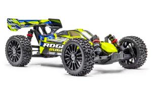 ROGUE Buggy 1/8 Brushless Jaune - PACK accus et chargeur