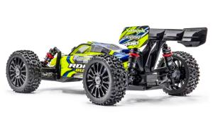 ROGUE Buggy 1/8 Brushless Jaune - PACK accus et chargeur