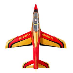 FMS Jet 90mm EDF Avanti PNP - Rouge