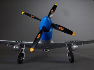 P-51D Mustang PNP 0,75m - bleu