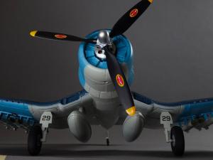 Corsair F4U PNP 0,75m- bleu