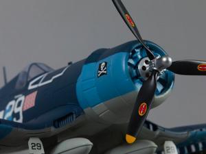 Corsair F4U PNP 0,75m- bleu