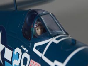 Corsair F4U PNP 0,75m- bleu