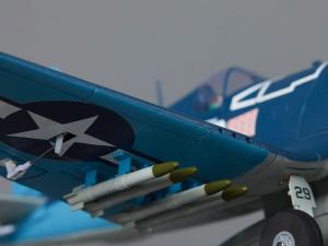 Corsair F4U PNP 0,75m- bleu