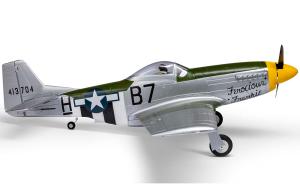 P-51D Mustang 1.0m BNF Basic avec AS3X+ et SAFE Select