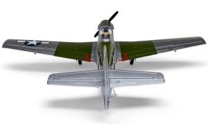 P-51D Mustang 1.0m BNF Basic avec AS3X+ et SAFE Select