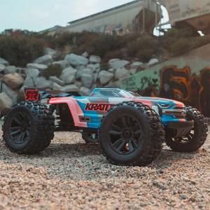 KRATON 6S V6 4X4 BLX RTR, Bleu/Orange 1/8