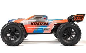 KRATON 6S V6 4X4 BLX RTR, Bleu/Orange 1/8