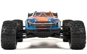 KRATON 6S V6 4X4 BLX RTR, Bleu/Orange 1/8